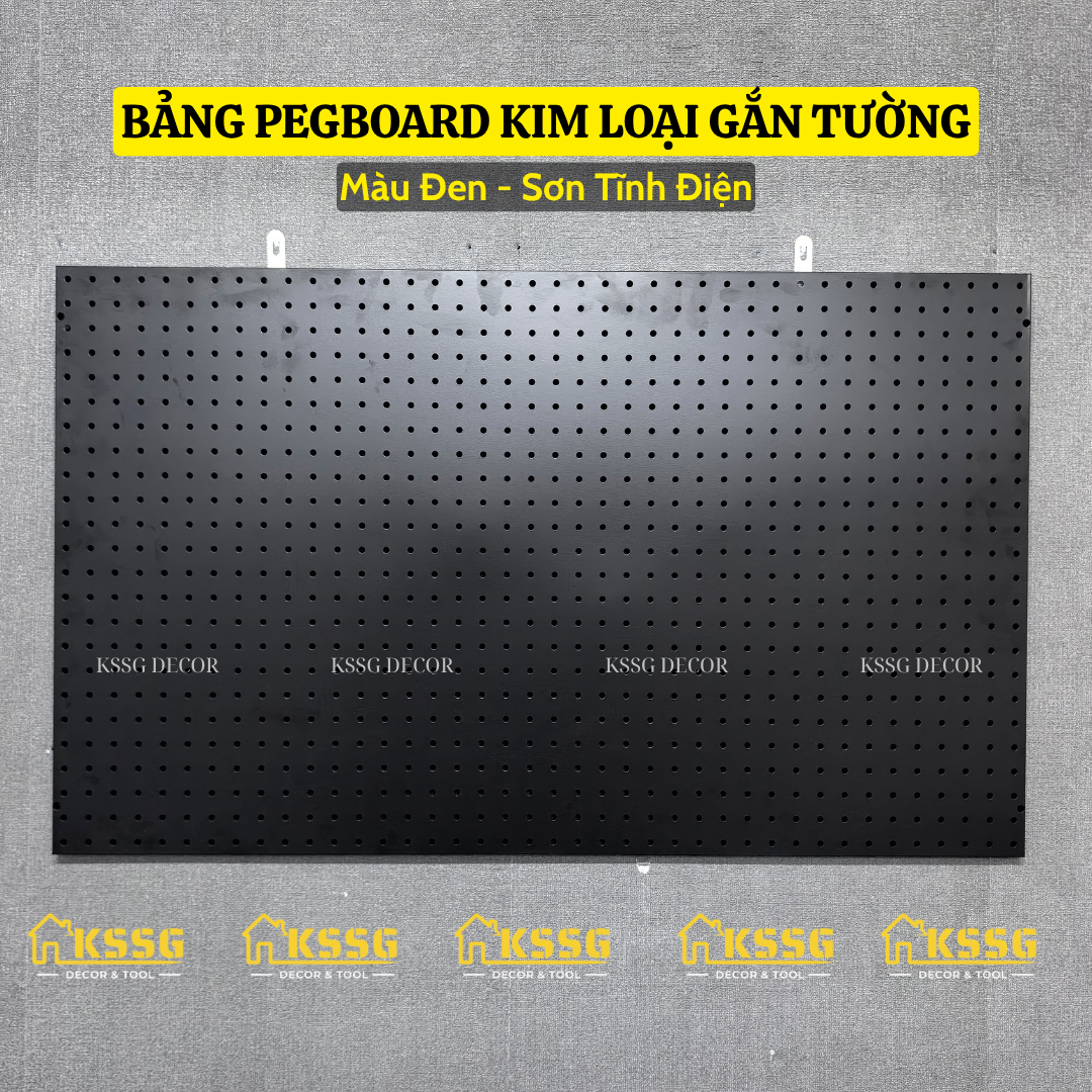 Tấm tôn lỗ Pegboard 1mx60cm Tấm tôn lỗ Pegboard 1mx60cm