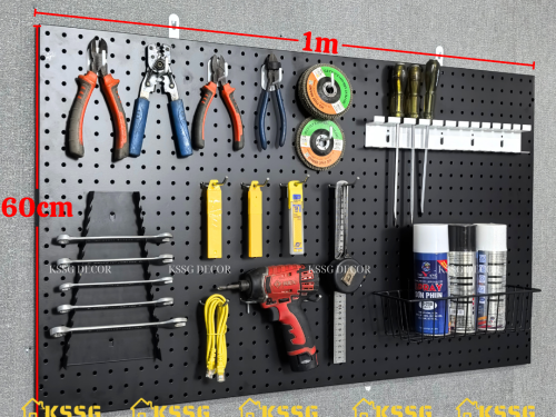Tấm tôn lỗ Pegboard 1mx60cm