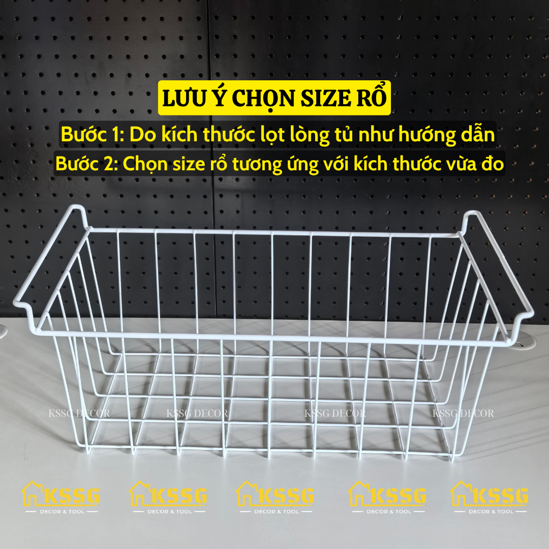 Rổ lưới để tủ đông Rổ lưới để tủ đông
