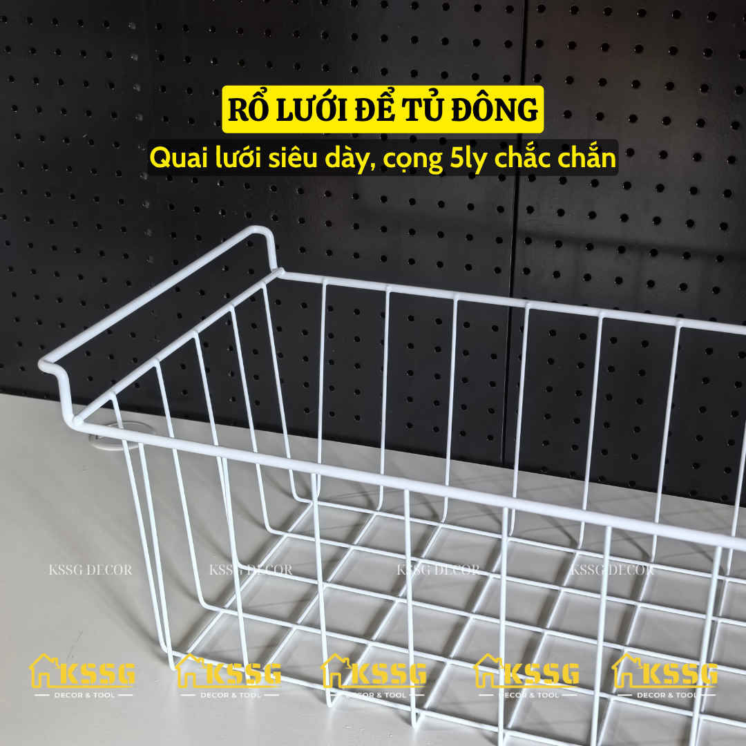 Rổ lưới để tủ đông Rổ lưới để tủ đông