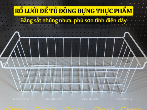 Rổ lưới để tủ đông
