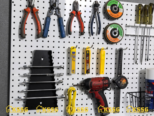 Tấm tôn lỗ Pegboard 1mx60cm