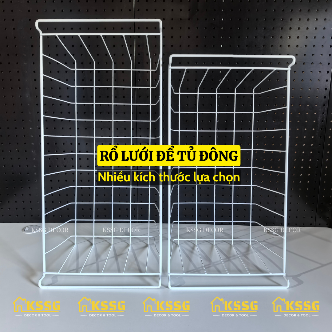 Rổ lưới để tủ đông