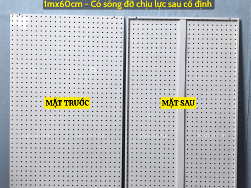 Tấm tôn lỗ Pegboard 1mx60cm