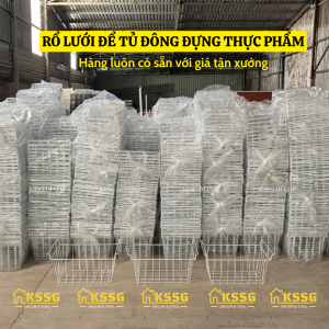 Rổ lưới để tủ đông