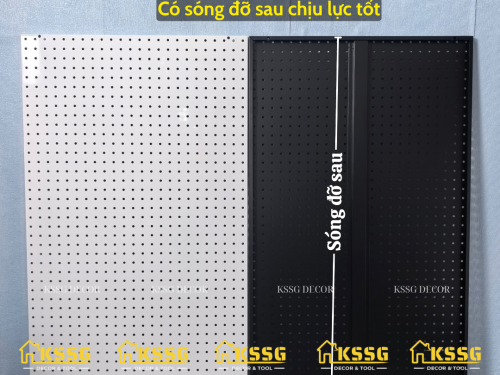 Tấm tôn lỗ Pegboard 1mx60cm