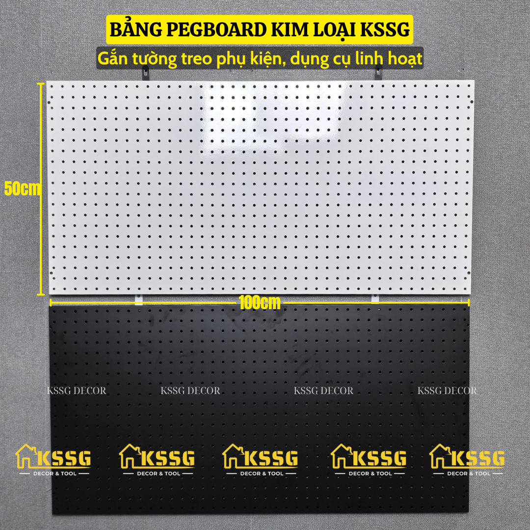 Tấm tôn lỗ Pegboard Tấm tôn lỗ Pegboard