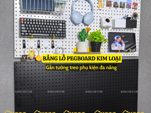 Tấm tôn lỗ Pegboard