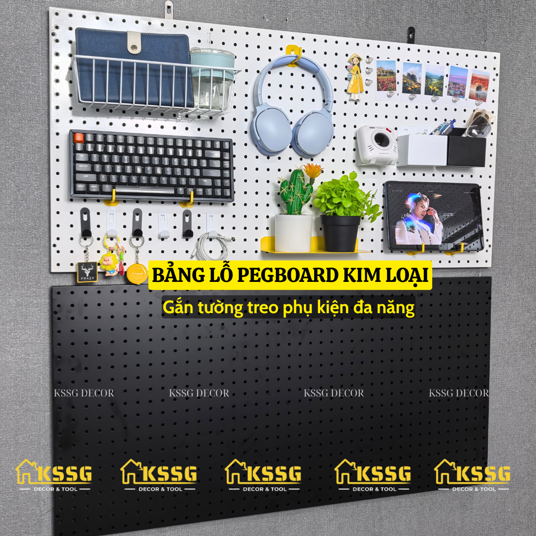 Tấm tôn lỗ Pegboard Tấm tôn lỗ Pegboard
