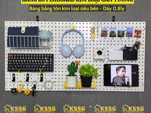 Tấm tôn lỗ Pegboard