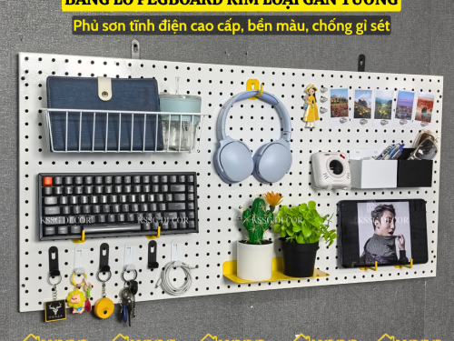 Tấm tôn lỗ Pegboard