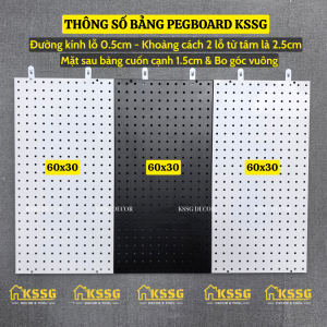 Bảng Treo Đồ Pegboard