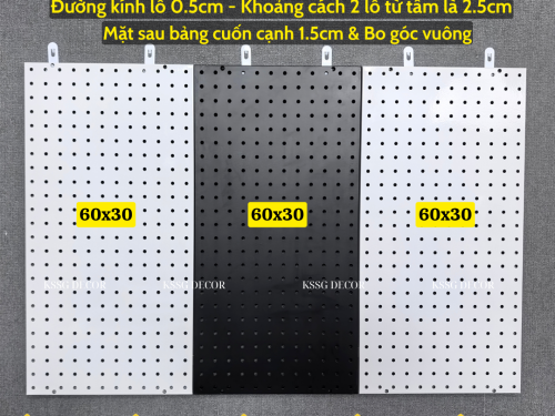 Bảng Treo Đồ Pegboard