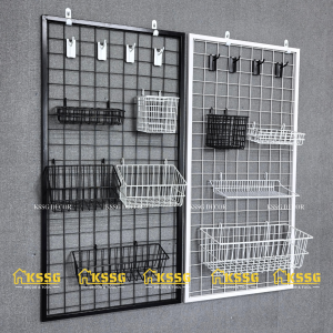 Khung lưới sắt gắn tường 1m2x60