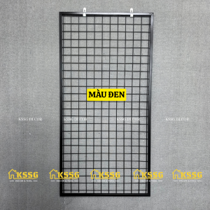Khung lưới sắt gắn tường 1m2x60