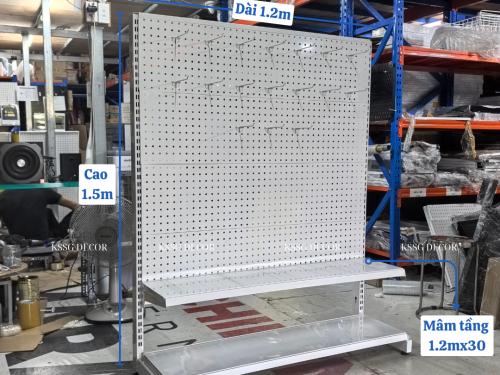Kệ Pegboard Chân Đứng