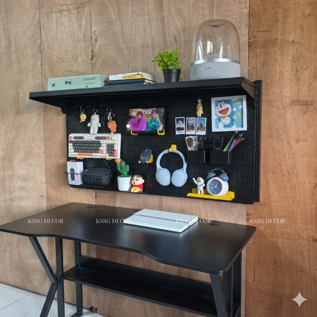 Kệ Pegboard Bàn Học Kệ Pegboard Bàn Học