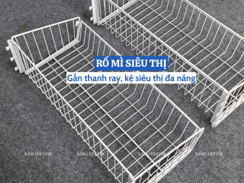 Hệ Kệ Thanh Ray Gắn Tường