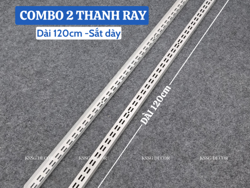 Hệ Kệ Thanh Ray Gắn Tường