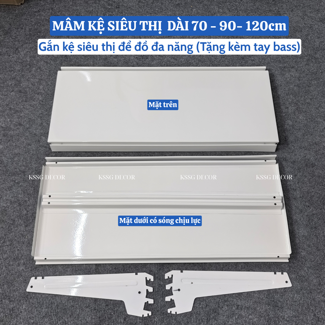 Hệ Kệ Thanh Ray Gắn Tường Hệ Kệ Thanh Ray Gắn Tường
