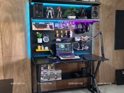 Kệ Pegboard Game Để PC