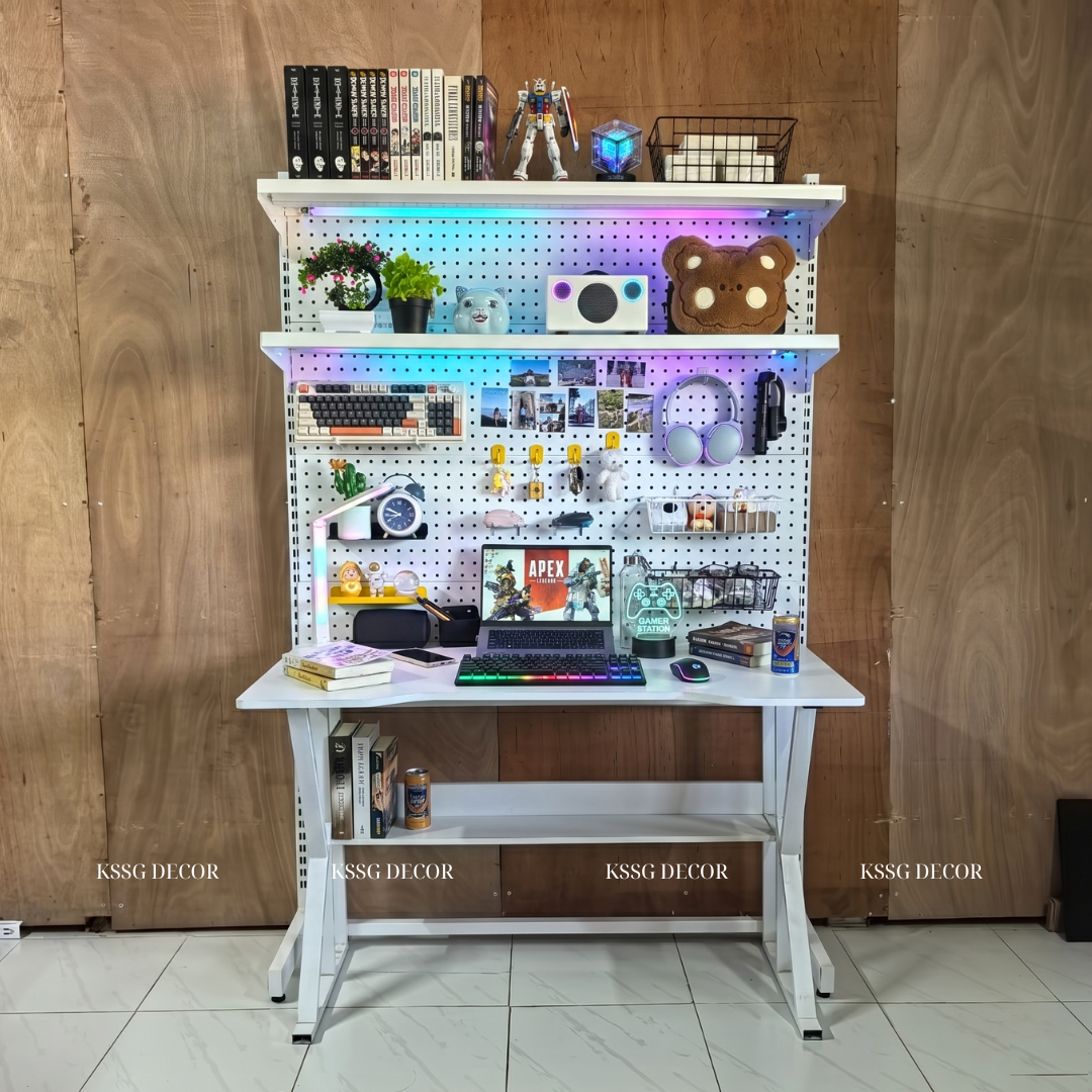 Kệ Pegboard Game Để PC